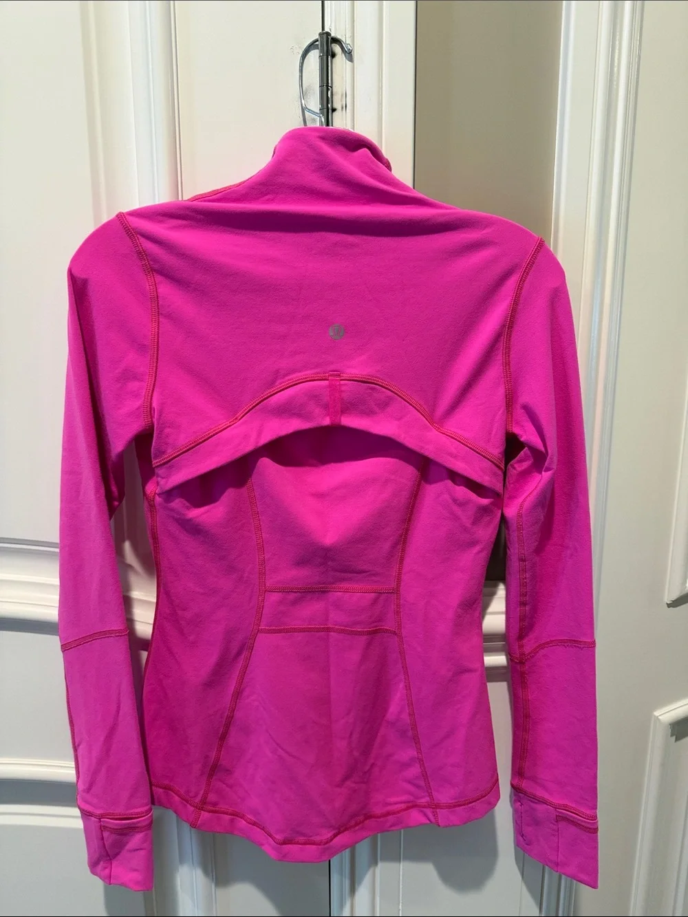 lululemon athletica Vibrant Pink Full-Zip Bomber Jacket